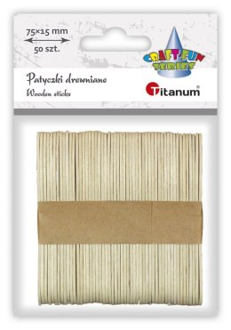 Ozdoba drewniana Titanum Craft-Fun Series Patyczki naturalne (171502) Titanum