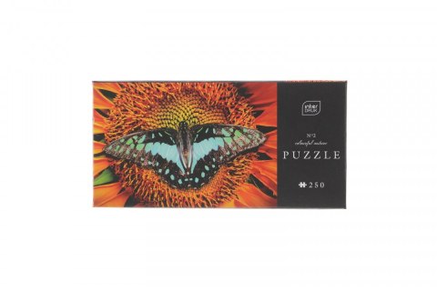 Puzzle Interdruk COLOURFUL NATURE 2 Butterfly 5902277342003 250 el. (250 el) Interdruk