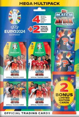 Karty Topps Euro 2024 Topps Cards mega multipack (67905) 34 sztuk Topps