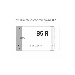 Okładka Biurfol B5R B5 [mm:] 253x356-372 (OZK-45) Biurfol