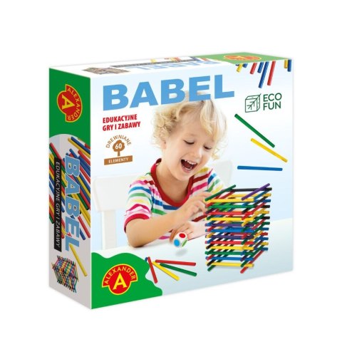 Gra edukacyjna Alexander Eco Fun - Babel gra drewniana Alexander