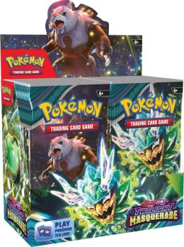 Karty Rebel Pokémon TCG: Scarlet & Violet - Twilight Masquerade - Sleeved Booster Box (189-85774) 10 sztuk Rebel