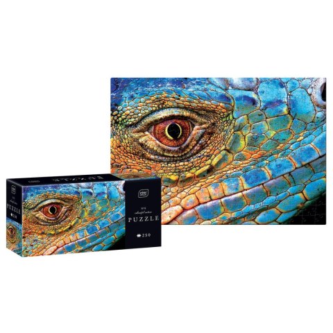 Puzzle Interdruk COLOURFUL NATURE 5 LIZARD 5902277342034 250 el. (250 el) Interdruk