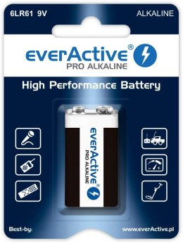 Baterie Everactive Pro Alkaline 6LR61 (EV6LR61-PRO) Everactive