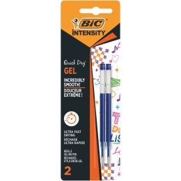 Wkład do długopisu Bic niebieski QUICK DRY GEL, mix (967378) Bic