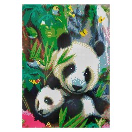 Zestaw kreatywny Flamingo Line Diamentowa mozaika 30x40cm Panda (TGC75484) Flamingo Line