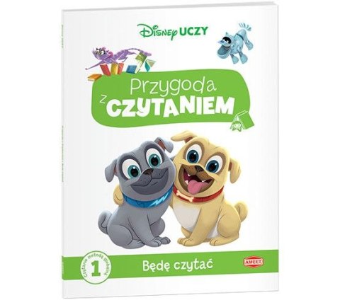 Książeczka edukacyjna Ameet Disney Uczy. Przygoda z Czytaniem. Będę czytać (PCG 9302) Ameet