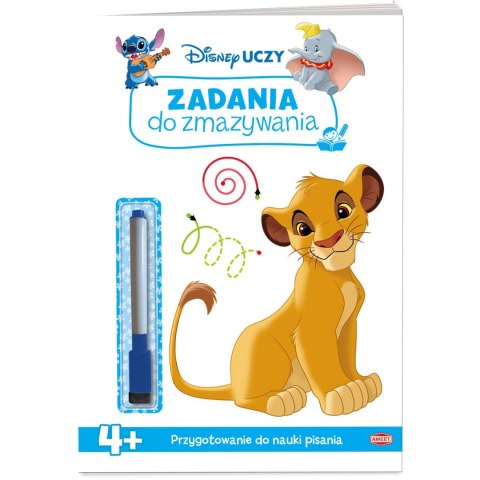 Książka dla dzieci Ameet Zadania do zmazywania Disney Uczy. Ameet