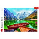 Puzzle Trefl Jezioro Braies, Włochy 500 el. (37486) Trefl