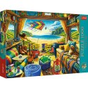 Puzzle Trefl Premium Plus Kamperem w podróży 1000 el. (10851) Trefl