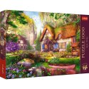 Puzzle Trefl Premium Plus Urocza chatka w lesie 1000 el. (10804) Trefl