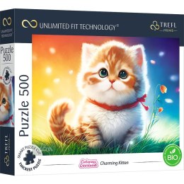 Puzzle Trefl UFT Charming Kitten 500 el. (37463) Trefl