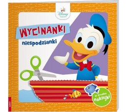 Książeczka edukacyjna Ameet Disney Maluch. Wycinanki niespodzianki (WYC 9201) Ameet