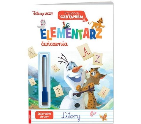 Książeczka edukacyjna Ameet Disney Uczy. Elementarz. Ćwiczenia (USL 9301) Ameet