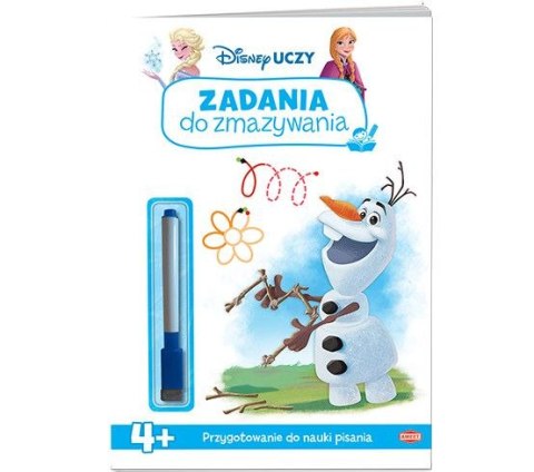 Książeczka edukacyjna Ameet Disney Uczy. Kraina lodu. Zadania do zmazywania (UPTC 9307) Ameet