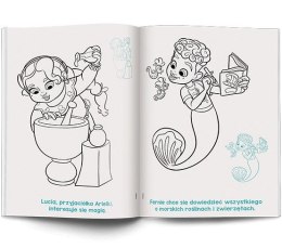 Książka dla dzieci Ameet Disney. Ariel Kolorowanka z Naklejkami (NA-9133) Ameet