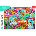 Puzzle Trefl Disney Na przestrzeni lat 500 el. (37465) Trefl