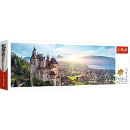 Puzzle Trefl Panorama - Zamek Menthon, Francja 1000 el. (29055) Trefl