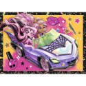 Puzzle Trefl Planeta Milo Elekryzujący dzień Monster High 4w1 el. (34655) Trefl