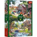 Puzzle Trefl Sielankowe życie 2x500 el. (37494) Trefl