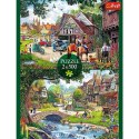 Puzzle Trefl Sielankowe życie 2x500 el. (37494) Trefl