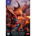 Puzzle Trefl Premium Plus Ognisty Smok 1000 el. (10900) Trefl