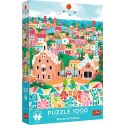 Puzzle Trefl The Art of Colour Premium Plus Barcelona, Hiszpania 1000 el. (10894) Trefl