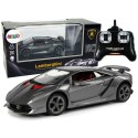 Samochód Lean R/C 1:24 Lamborghini Srebrne 2.4 G Światła (9737) Lean