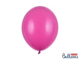 Balon gumowy Partydeco Strong Pastel Hot Pink 100 szt. różowy pastelowy 300mm (SB14P-006) Partydeco