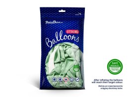 Balon gumowy Strong Baloons Pastel Pistachio 1op/100sztuk pastelowy 100 szt pistacjowy 270mm (SB12P-006) Strong Baloons