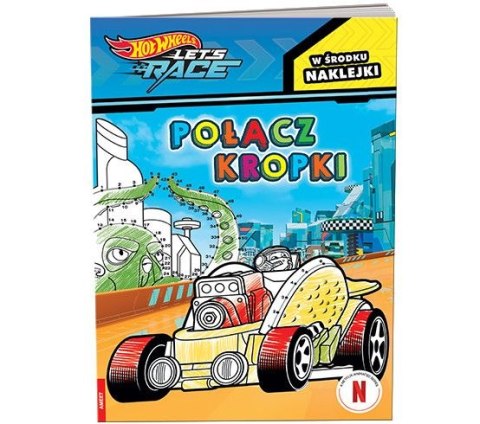 Książeczka edukacyjna Ameet Hot Wheels™ Połącz kropki (SPCS 1601) Ameet