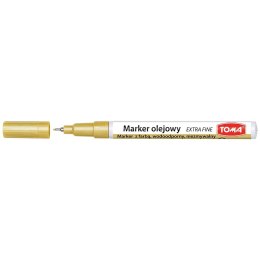 Marker olejowy Toma extra fine, złoty 0,9mm (TO-442 9 6) Toma