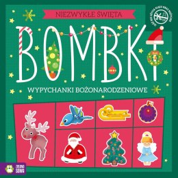 Książeczka edukacyjna Zielona Sowa Niezwykłe Święta. Bombki. Wypychanki Zielona Sowa