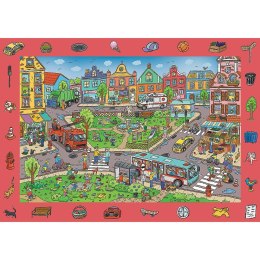 Puzzle Trefl Rodzina Treflików Spy Guy - Miasto (15590) Trefl