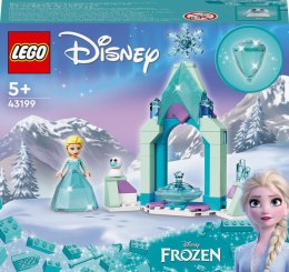 Klocki konstrukcyjne Lego Disney Dziedziniec zamku Elzy (43199) Lego