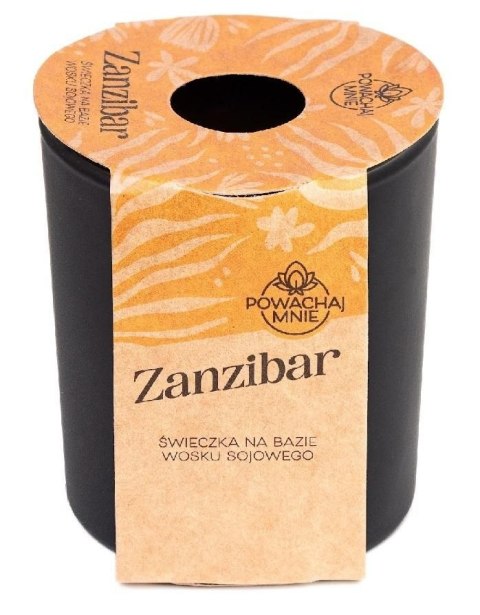 Świeczka ozdobna Pavoncella Powąchaj mnie Zanzibar 130ml (5905711530875) Pavoncella