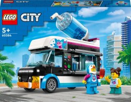 Klocki konstrukcyjne Lego City Pingwinia furgonetka ze slushem (60384) Lego