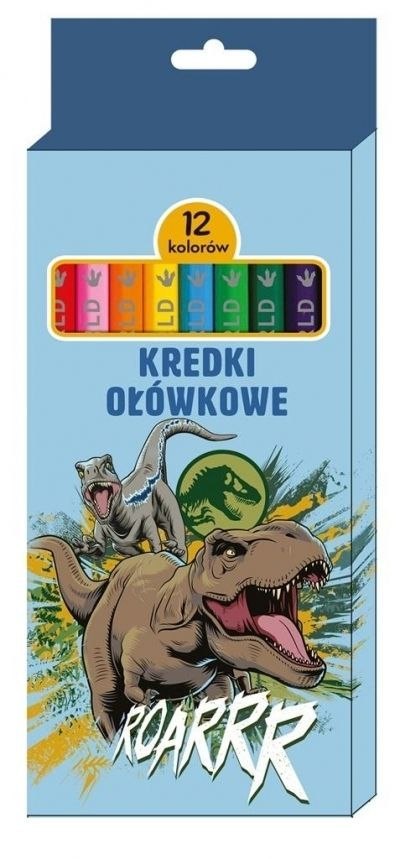 Kredki ołówkowe Beniamin Jurassic Park 12 kol. Beniamin