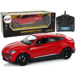 Samochód Lean R/C 1:24 Lamborghini Urus Czerwony 2.4 G Światła (9732) Lean