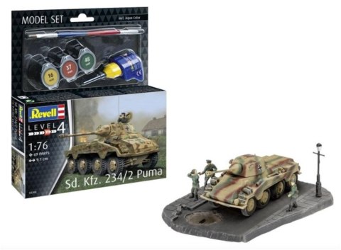 Model do sklejania Cobi Set Sd. Kfz. 234/2 Puma (REV-63288) Cobi