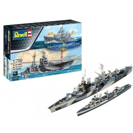 Model do sklejania Cobi Zestaw upominkowy Statki Pacific Warriors 1/700 (REV-05644) Cobi