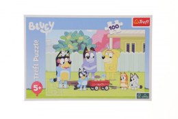 Puzzle Trefl Bluey Wesoły świat Bluey 100 el. (16471) Trefl