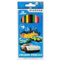 Kredki ołówkowe Starpak Hot Wheels 12 kol. (337289) Starpak