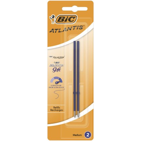 Wkład do długopisu Bic Atlantis, niebieski Mmm (8924099) Bic