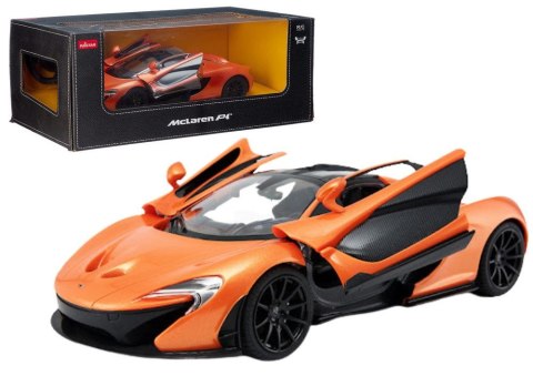 Samochód Rastar RC 1:14 Zdalnie Sterowany Mclaren P1 pomarańczowy (20596) Rastar