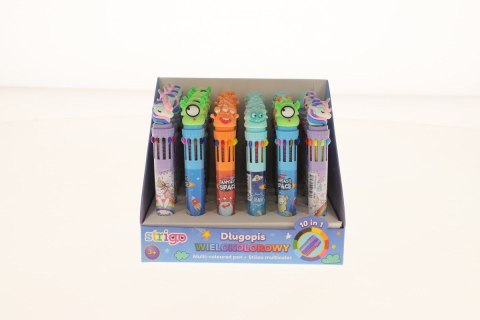 Długopis standardowy 6930518946481 wkład mix Strigo (SSC167) Strigo