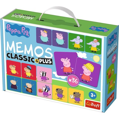 Gra pamięciowa Psi Patrol Memos Classic & Plus, Paw Patrol Trefl (02269) Trefl