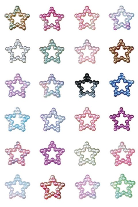 Kryształki Craft-Fun Series gwiazdki mix Titanum (24MH0316) Titanum