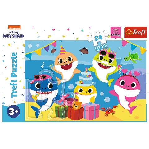 Puzzle Wesołe Baby Shark 24 el. Trefl (14337) Trefl