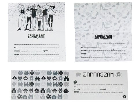 Zaproszenie młodzieżowe Enzo Enzo